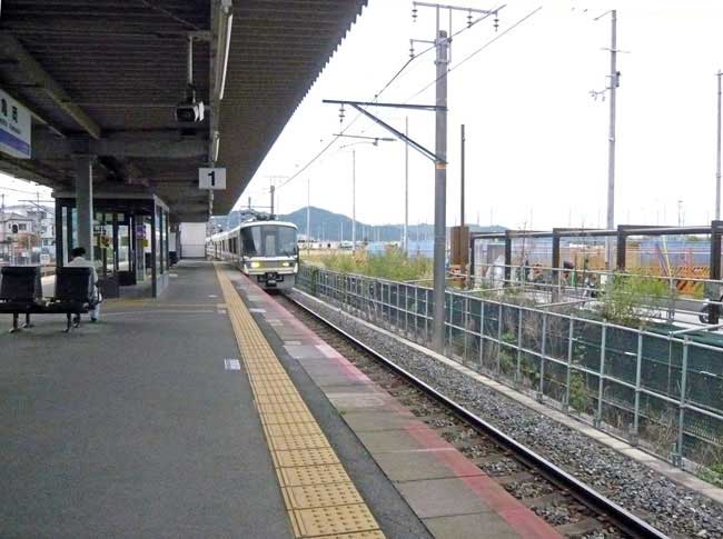 園部方面から