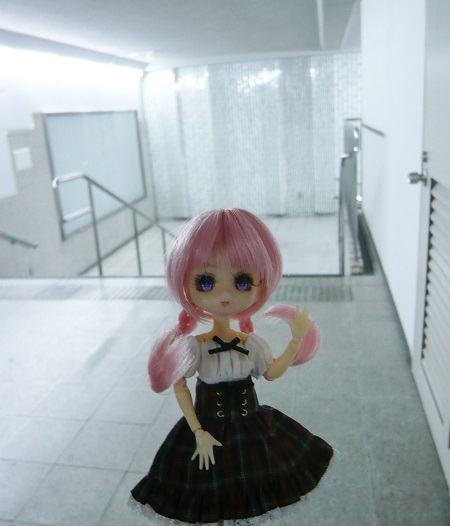 人がいないと見るや撮る