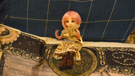 上着を脱ぎました
